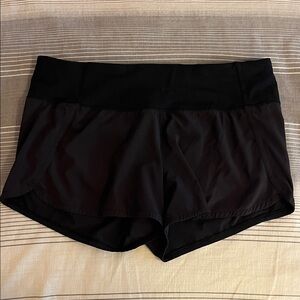 Black Lululemon Shorts size 8
